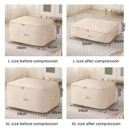 Ultra Space Saving Self Compression Organizer