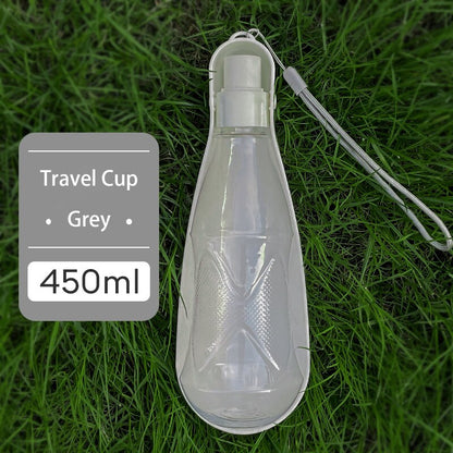 450 ml faltbare PET-Wasserflasche 
