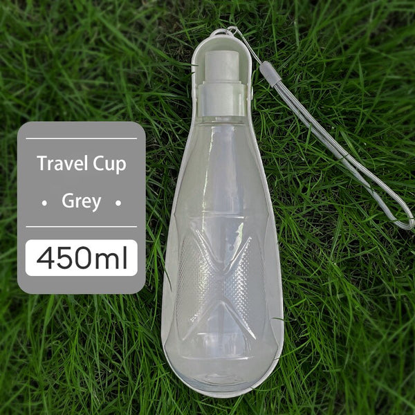 450ml Foldable PET  Water Bottle