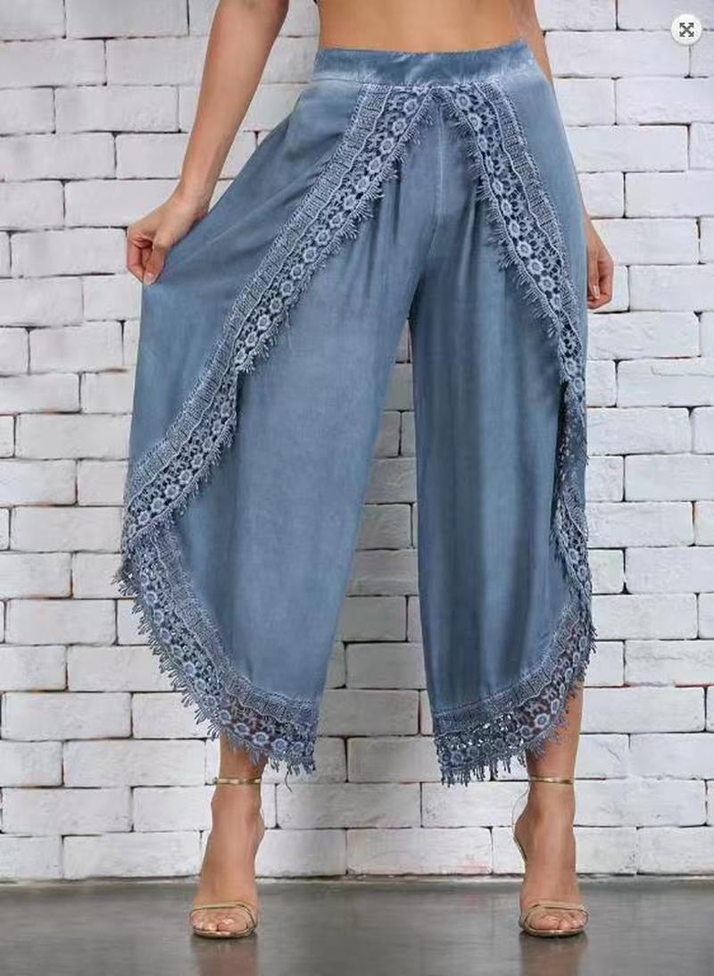 Fashion Women’s Lace Harem Pants - Bettylis