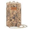 Women's Mobile Phone Bag made of cork