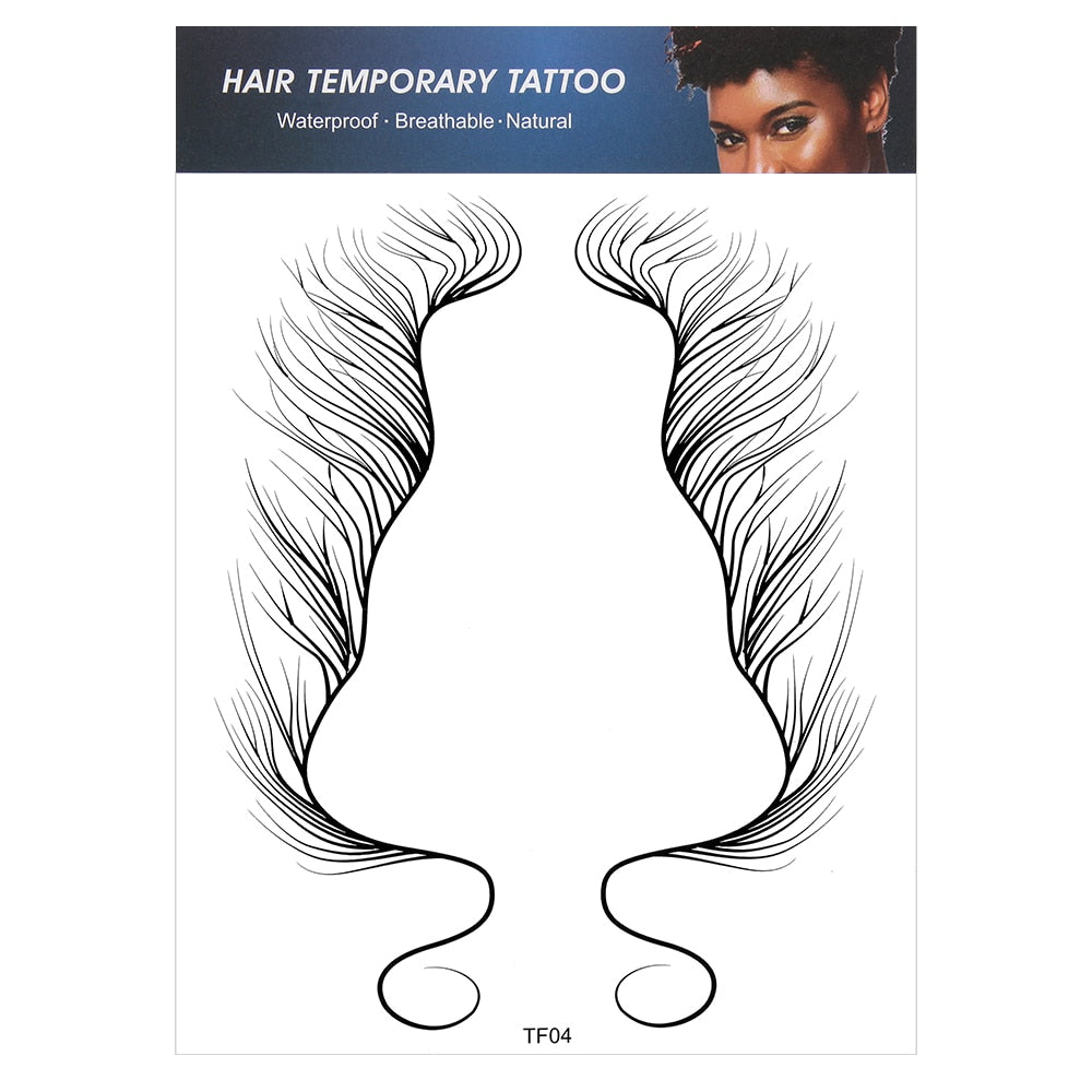 Baby Hair Tattoo Stickers - Bettylis