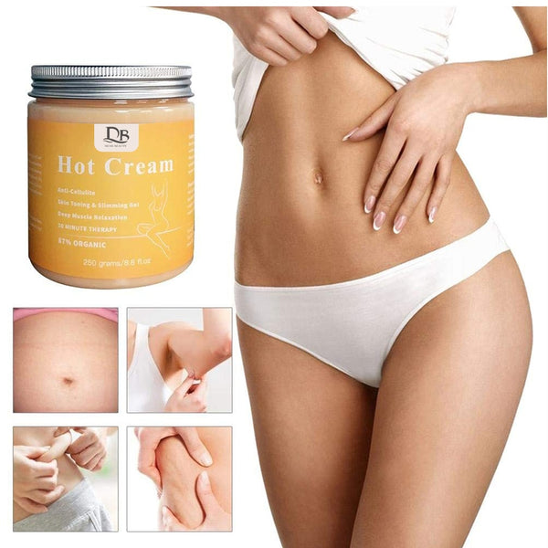 Body Cream,Cellulite Hot Cream Fat Burner - Bettylis