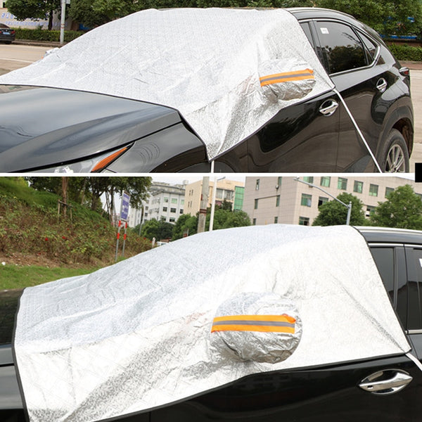 Windshield Cover Car Snow Cover Car Windshield Cover Snow Protector Ice Blocked Front Window Protector Exterior Auto Accessories