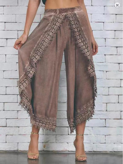 Fashion Women’s Lace Harem Pants - Bettylis