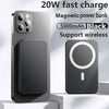 NEW 10000mAh Portable Magnetic Wireless Power Bank - Bettylis