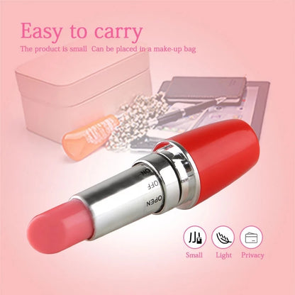 Lippenstift-Vibrator-Ganzkörper-entspannendes leistungsstarkes Vibrator-Massagegerät