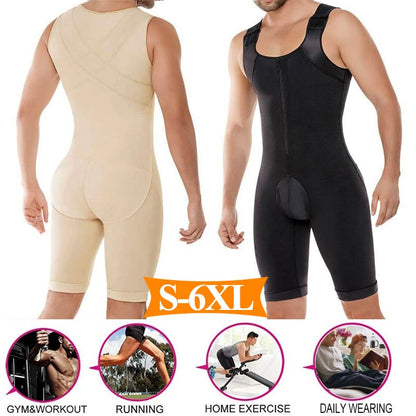 Compression bodysuit for men - Belly control - Weight loss - Slimming