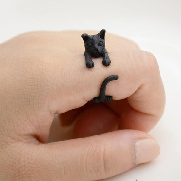 Cat Wrap Ring