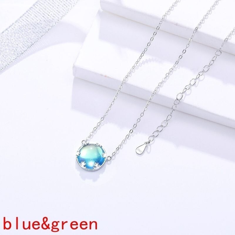 Aurora Borealis necklace