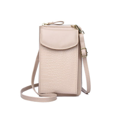 Women Bag Shoulder Bag Female Handbags Messenger Bag Wallet Card Bags Crocodile Pattern Coin Purse Mobile Phone Bag - Bettylis