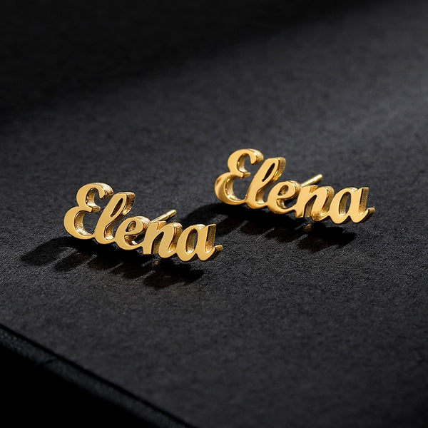 Personalized  Earrings with the first name
