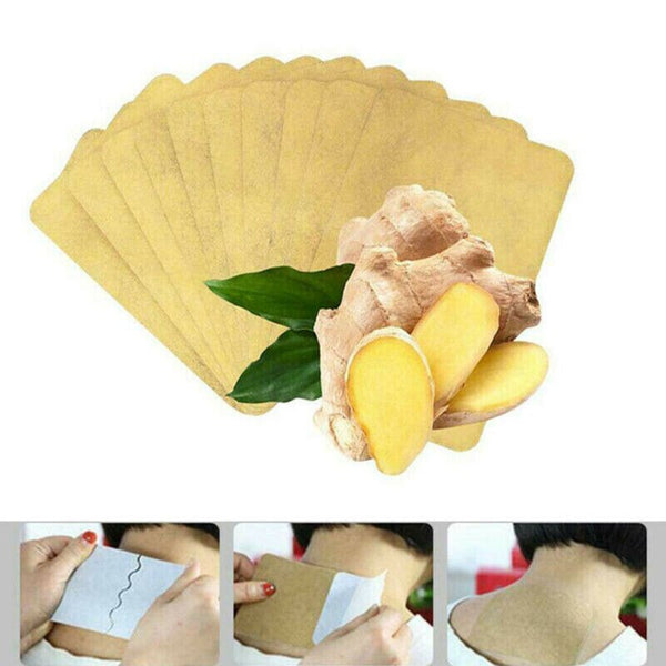 Lymphatic Detox Healing Ginger Patches For Pain & Swelling - Bettylis