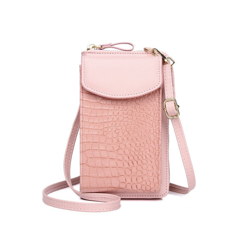 Women Bag Shoulder Bag Female Handbags Messenger Bag Wallet Card Bags Crocodile Pattern Coin Purse Mobile Phone Bag - Bettylis