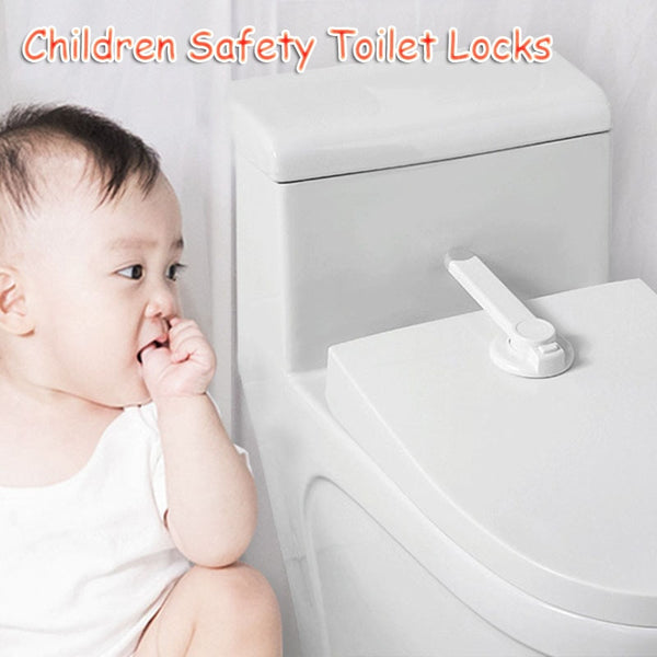 ABS + TPE Toilet Seat Lock For Inquisitive Toddlers - Bettylis