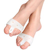 Set of 2 pairs of toe separators, hammer toe straighteners for toe overlap and toe alignment (yoga/pedicure)