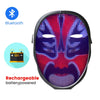 New Led Bluetooth RGB Lights Up Party Mask DIY Picture