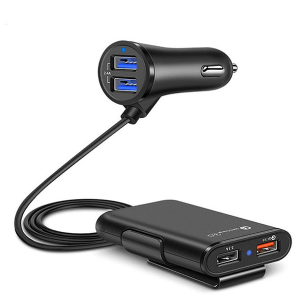 Four Ports Car Fast Charger - Bettylis