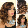 Dalila Brown Blonde Highlights 13x4 Lace Frontal Wigs