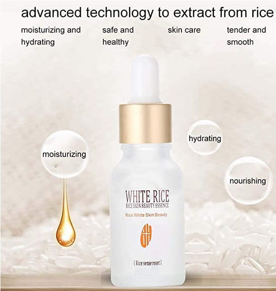New White Rice Serum Face