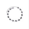 Stainless steel evil eye bracelet for women