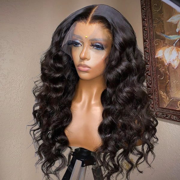 Jemima Loose Deep Wave 13x4 Lace Front Human Hair