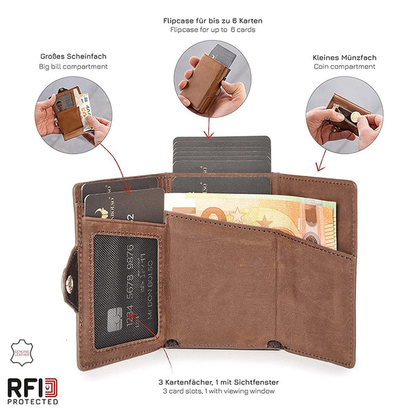 Vintage  RFID Protection Wallets