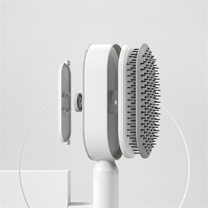 Massagekamm Haarbürste Luftkissen One-Key Selbstreinigender Haarkamm Professionelle entwirrende Kopfhaut Air Bag Kämme für Haare