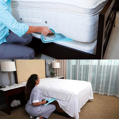 Élévateur de matelas ergonomique - Outil pratique de fabrication de lit et de levage de matelas pour soulager les maux de dos