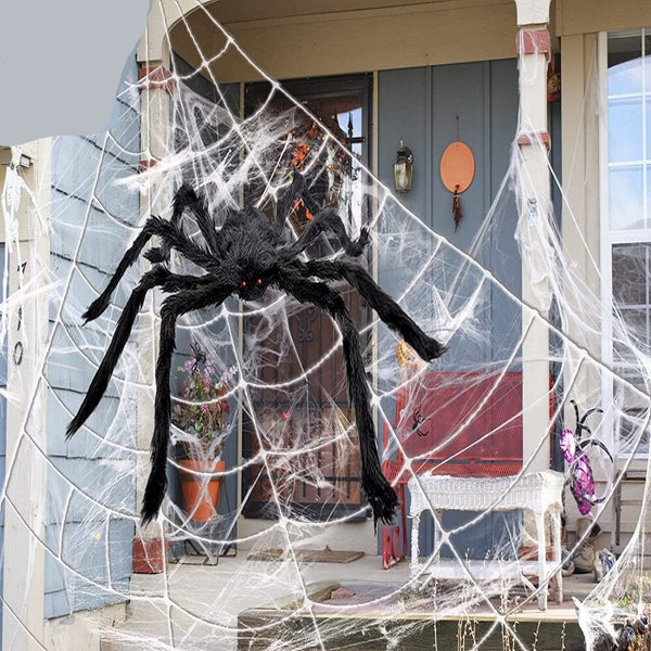 Decorative spider web for Halloween
