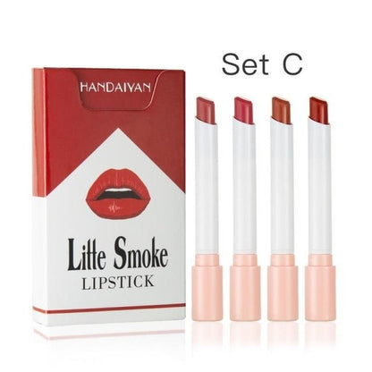 4PCS/Set kreativer Zigaretten-Lippenstift