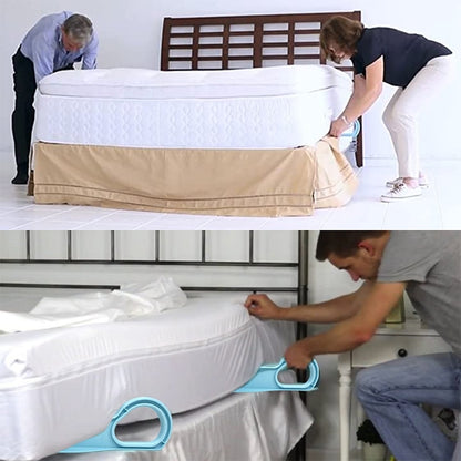 Élévateur de matelas ergonomique - Outil pratique de fabrication de lit et de levage de matelas pour soulager les maux de dos