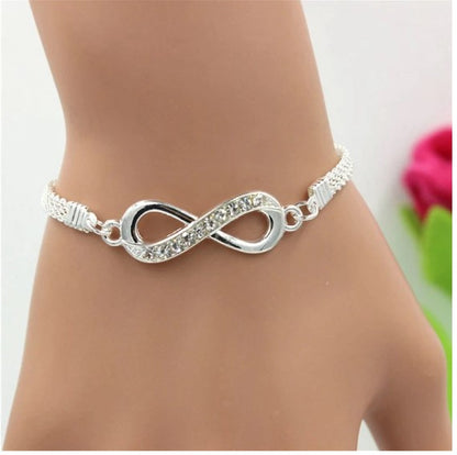 Bracelet Infini Strass